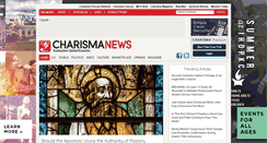 Desktop Screenshot of charismanews.com