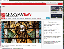 Tablet Screenshot of charismanews.com